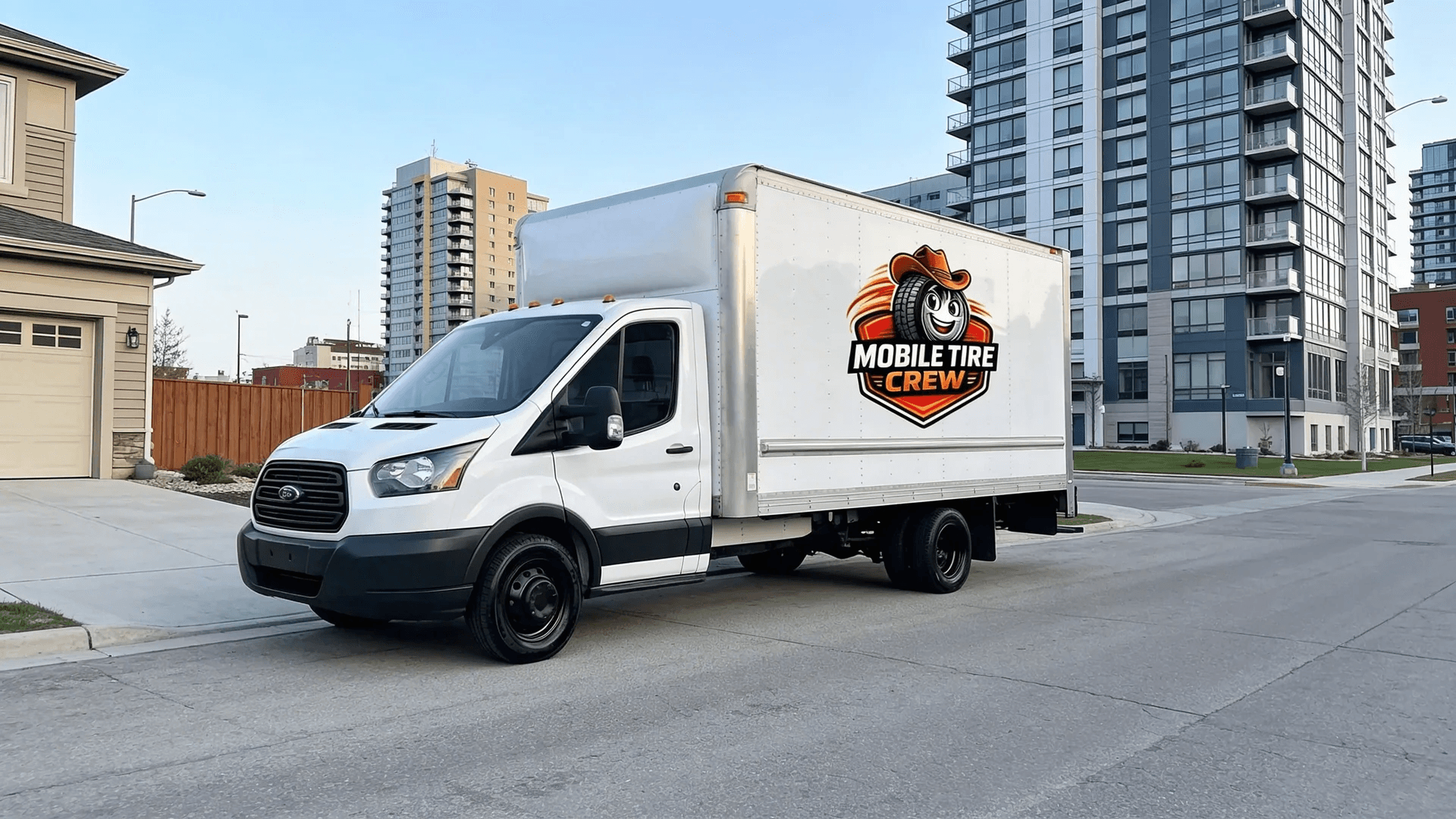 Mobile Tire Crew service truck